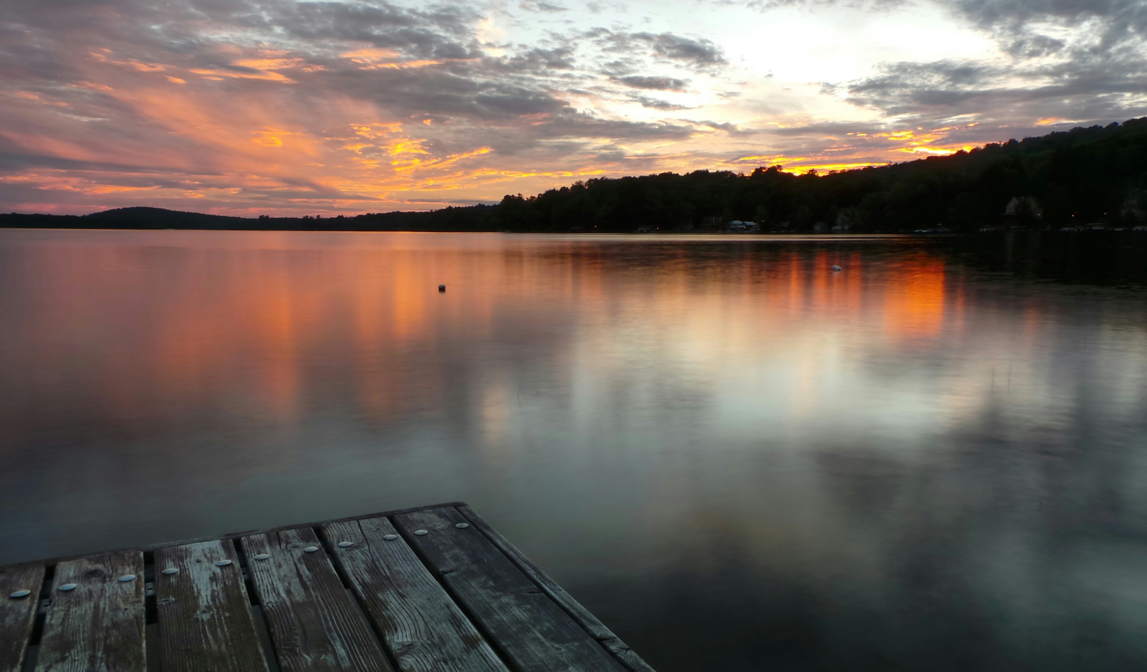 By the lake